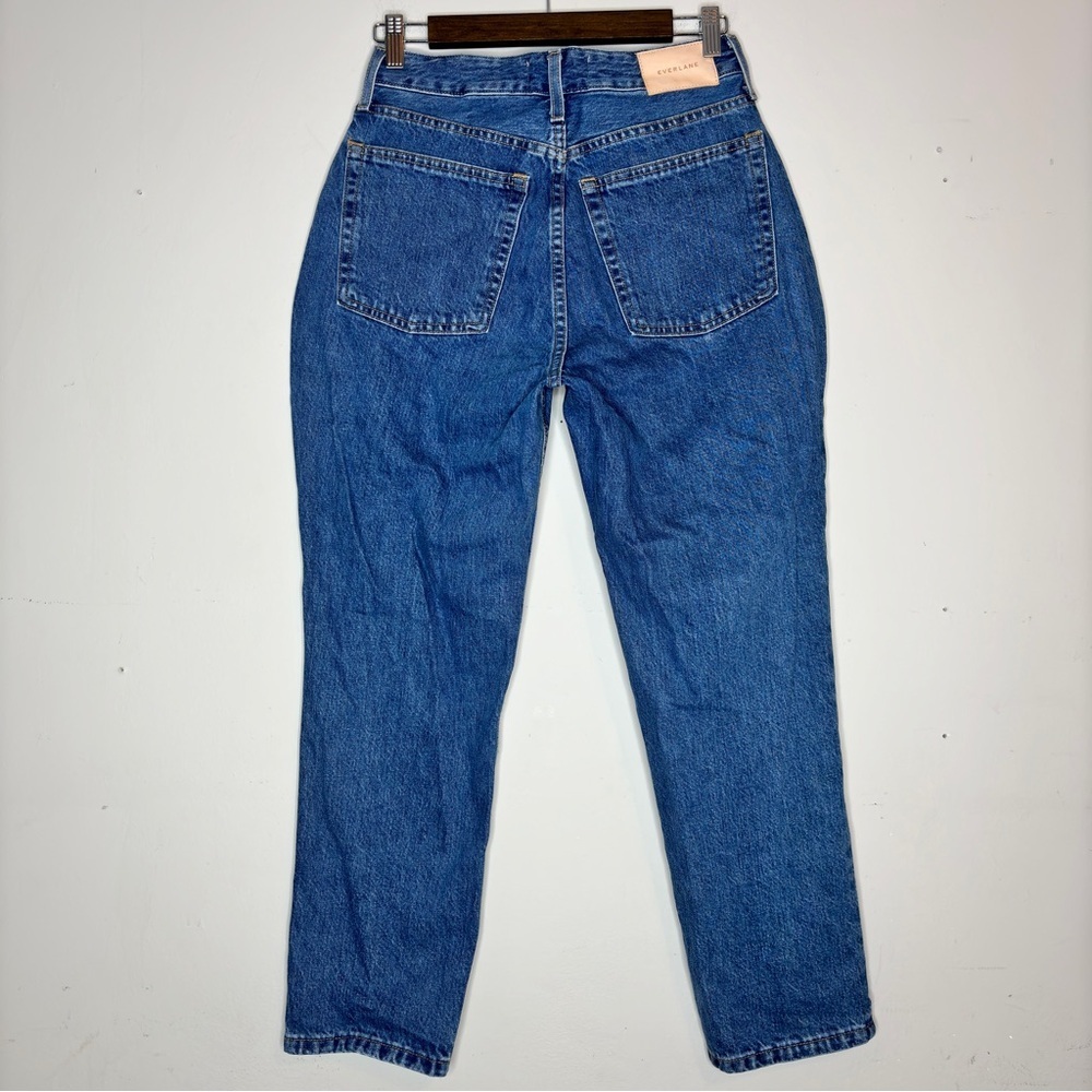 Everlane The Curvy '90s Cheeky Straight Jean Button Fly Organic Cotton Size 28 - Picture 8 of 11